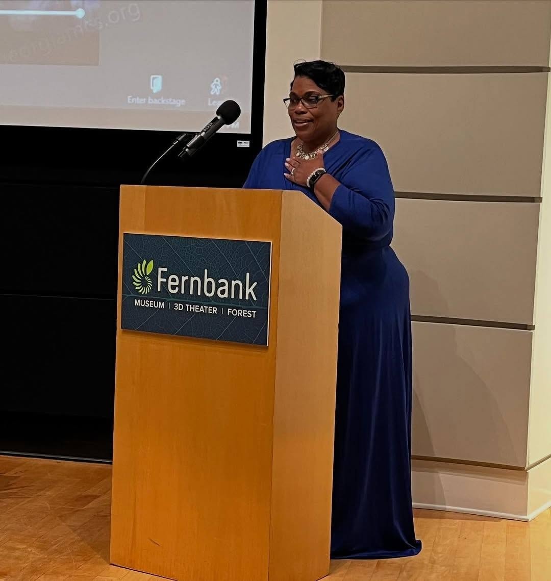 GMCS speaker presenting at Fernbank Museum educational event