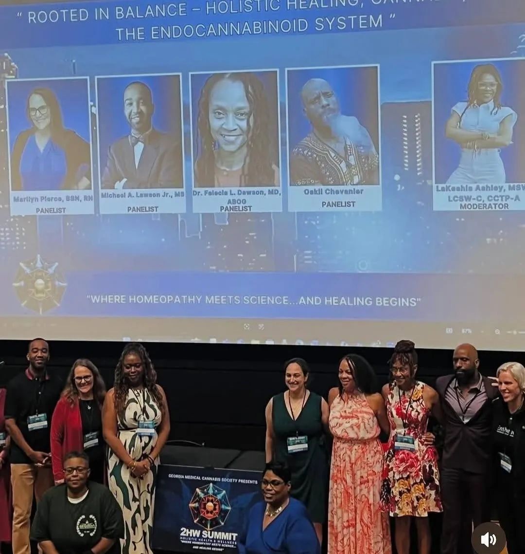 GMCS 2HW Summit panel: Rooted in Balance — Holistic Healing, Cannabis and the Endocannabinoid System, featuring healthcare professionals and advocates